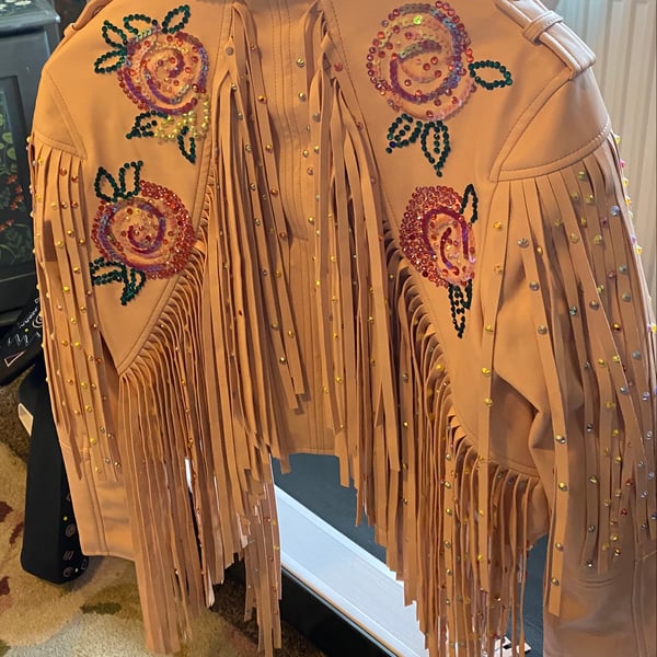 Embellished festival jacket - Folksy
