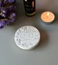 Essential Oil Diffuser - Clay Mandala Hand Stamped Pedestal Dish - Image 3