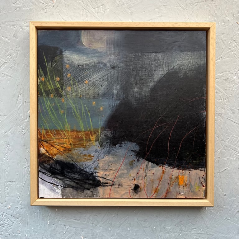 Quietly, by Moonlight (Original Landscape Painting)