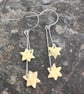 Shooting Stars Christmas Earrings - Image 2