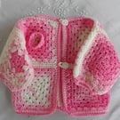 Baby crochet cardigan