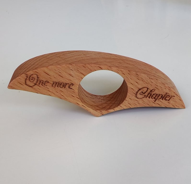 Wooden Page Holder - One More Chapter
