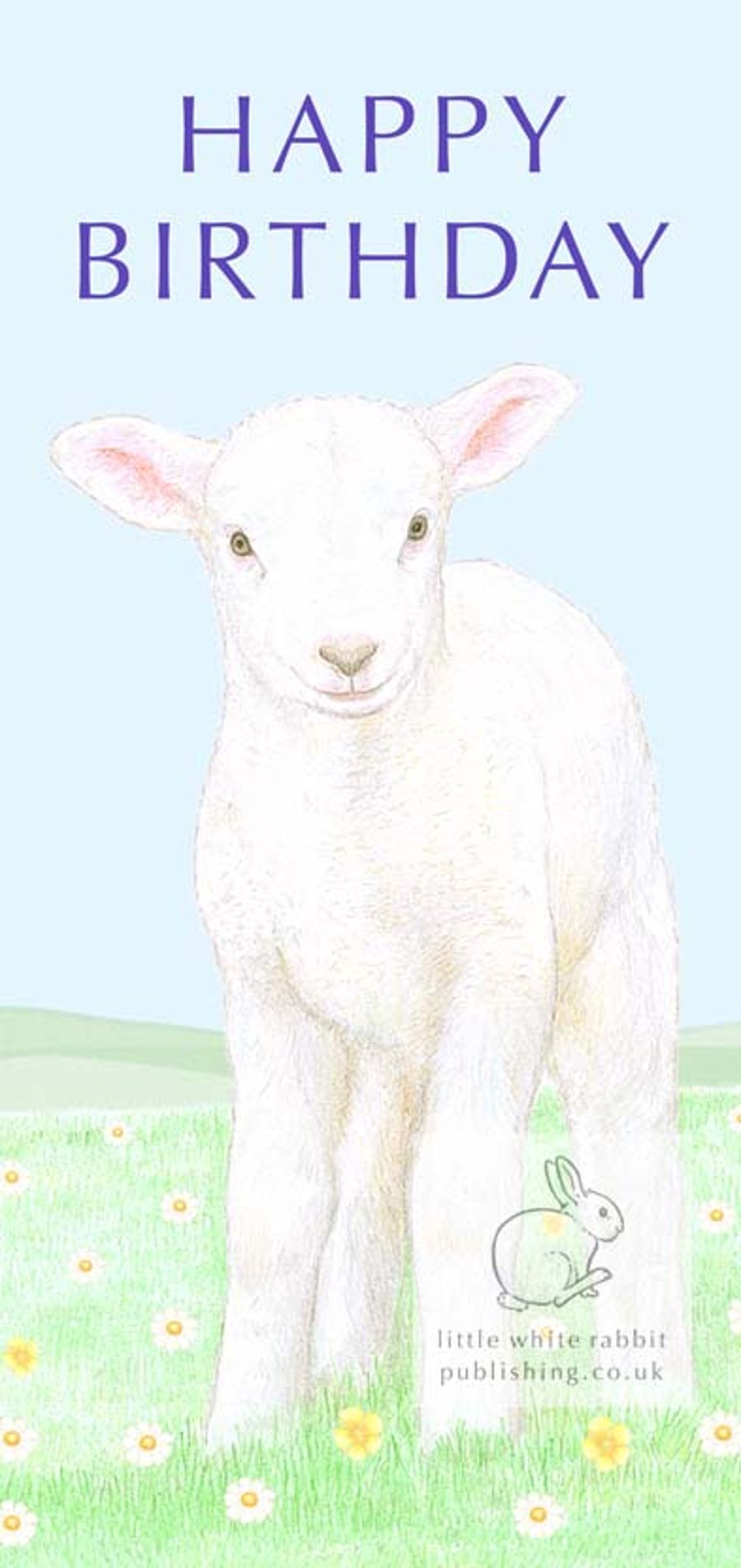 Lamb - Birthday Card