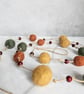 Felt Ball Garland, Bunting - Woodland, Autumn colours, rustic, Autumn - Image 9