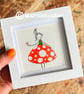 Dotty - Framed Original Mini Illustration