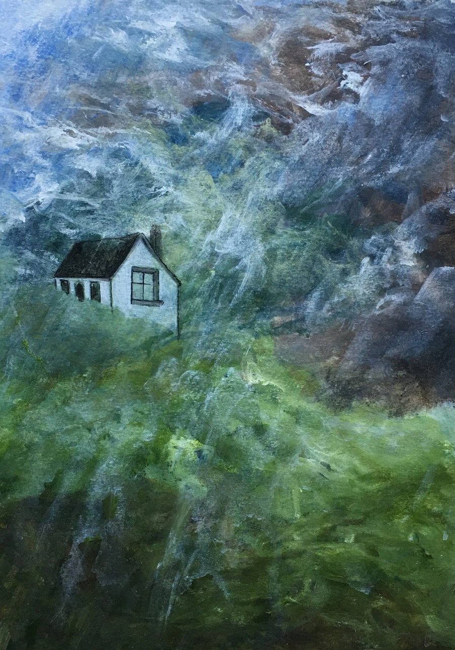 Original Acrylic - Mountain Storm