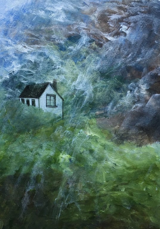 Original Acrylic - Mountain Storm