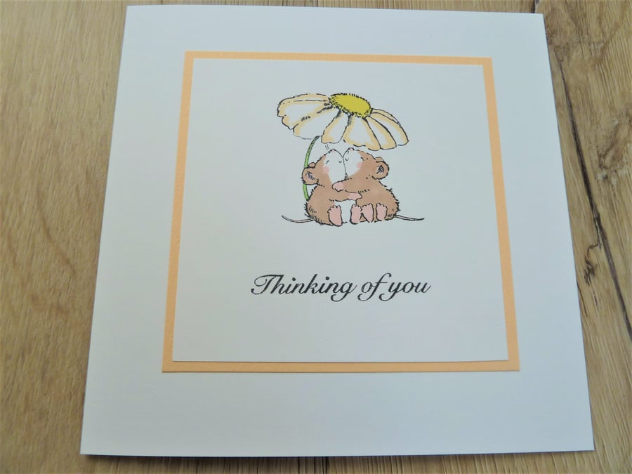 Thinking of you mouse card
