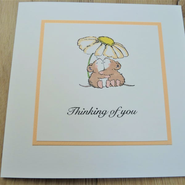 Thinking of you mouse card