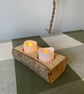 Rustic Birch Bark Candle Holders – Handmade Solid Wood – Select Your Exact Piece - Image 4