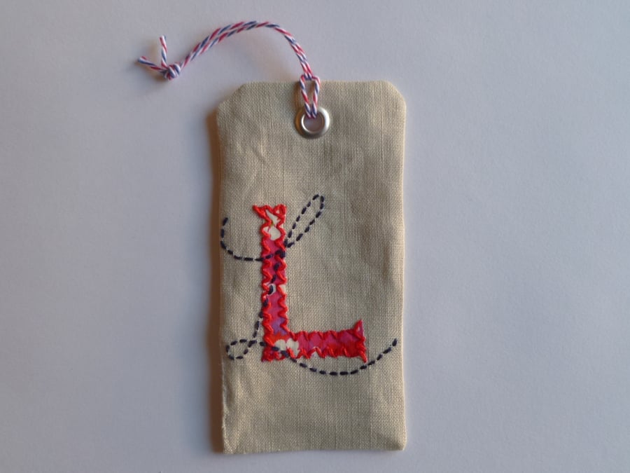 Personalised Christmas gift tag