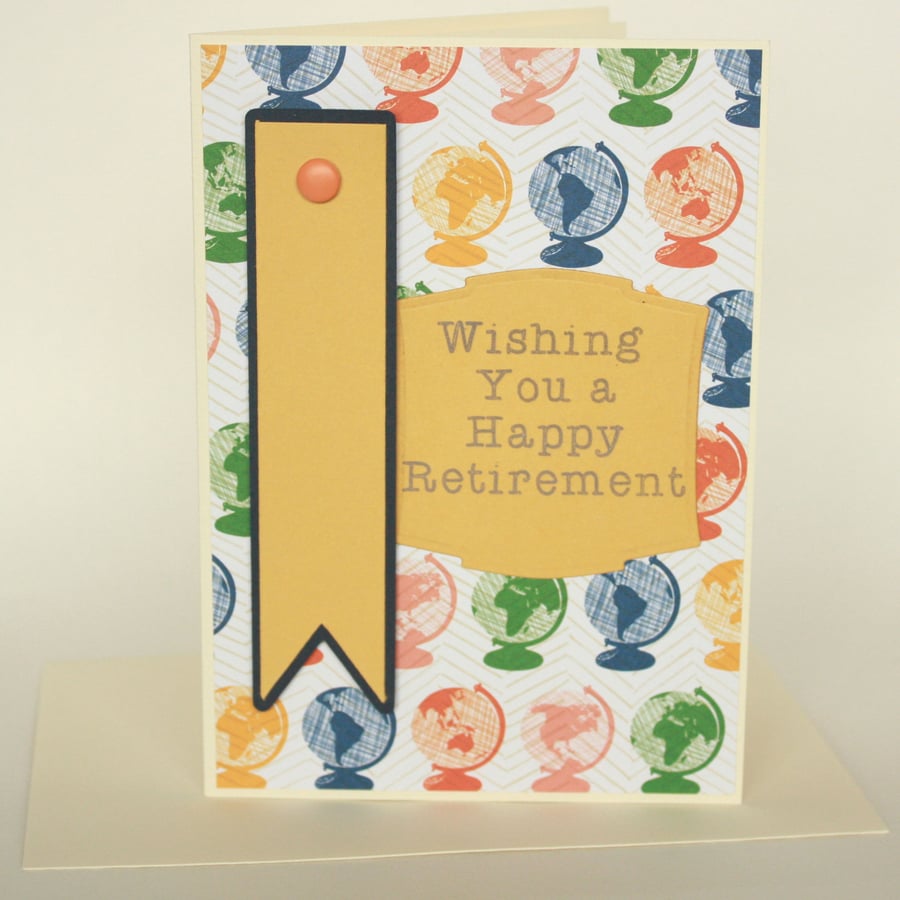 Handmade retirement card 