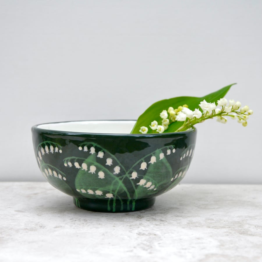 Lily of the Valley Cereal Bowl - Perfectly Imperfect