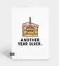 Funny Birthday Card For Him Or Her - Grumpy Cake