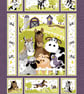Barnyard Buddies panel by Suzybee - Hamil Textiles