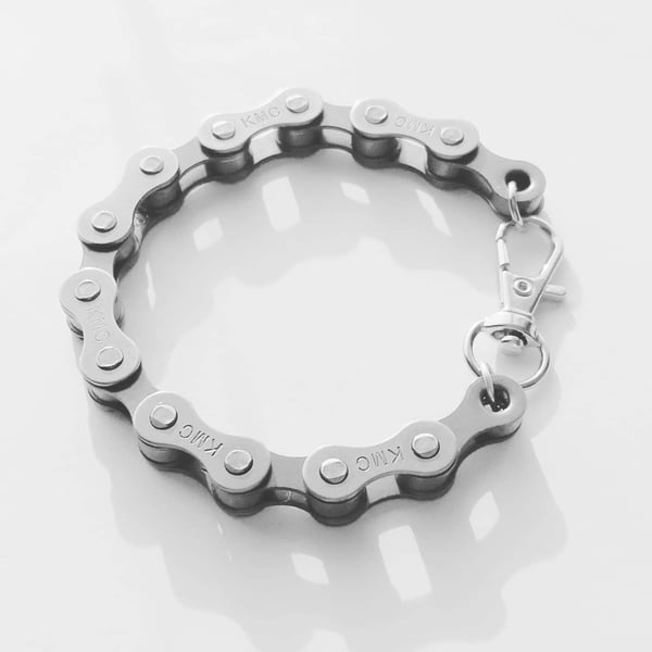 Bicycle Chain Bracelet Great Gift for Any Cyclist or Bike Rider Upcycled Recycle
