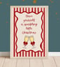 Fun Christmas Drinks Quote Print, Christmas Kitchen Decor - Image 4
