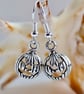 Halloween Silver Pumpkin Earrings, Trick Or Treat Jewellery,  Free UK Delivery - Image 4