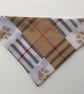 Reversible, over the collar bandana for small dog  - Image 1