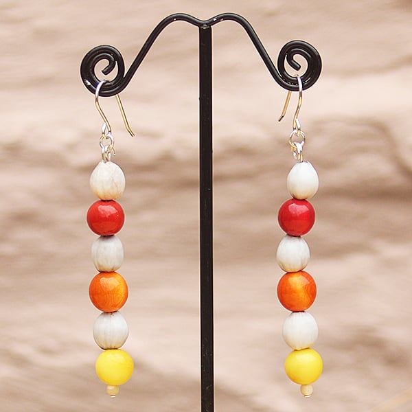 Sunrise Seeds Earrings.