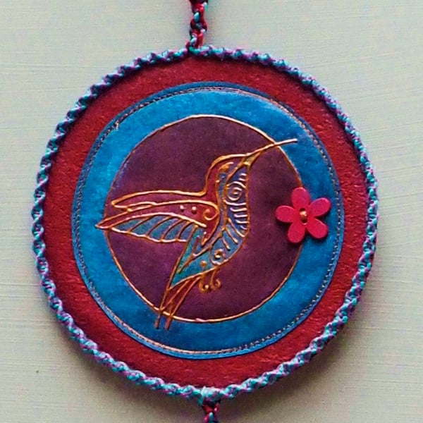 HBVM304 - Hummingbird Flower Mandala