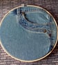 Handmade Denim Pocket Wall Hanging - Medium - Image 5