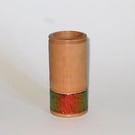 Iridescent brush pot