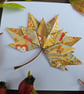 Origami Maple Greetings Card