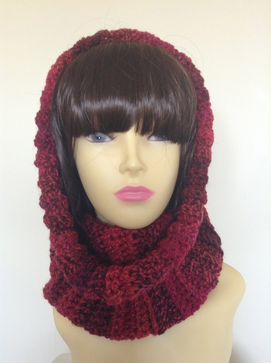 Crochet Cowl and Hood 