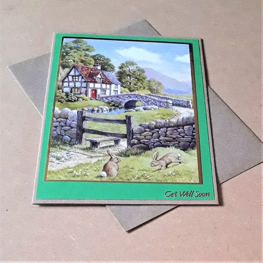Countryside Get Well Soon Card