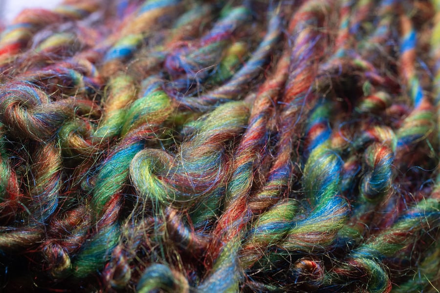 Hand spun Art Yarn 