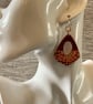Geometric wood earrings - Image 4