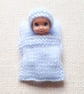 KNITTING PATTERN PDF Little Baby in a Basket - Image 2