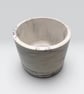 15 cm Round Grey Marble Effect Plant Pot Indoor Planter - Image 6