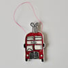 Special Order for A. Marks - North Pole Red Bus - Hanging Decoration