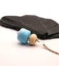 blue sea lampwork glass pendant necklace - Image 3
