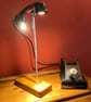 Decorative Desk or Table Lamp, Repurposed Vintage Ericsson Bakelite Telephone - Image 1