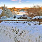 Snowshill In The Snow Cotswolds Gloucestershire Photograph Print