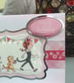 Let's go and celebrate happy birthday little girl card - Image 2