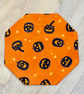 Fabric storage box with Pumpkins and Stars - Halloween - Image 4
