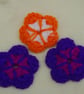 Three Crochet Flowers - Image 2