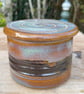 Stoneware Wheel Thrown Pottery Butter Keeper - Image 2