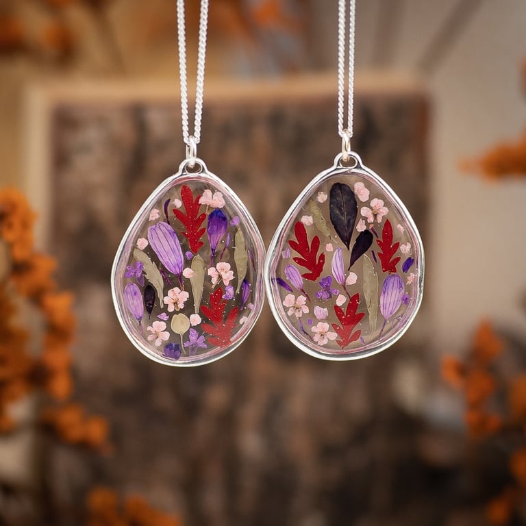 Bridesmaid Necklace, Floral-Themed Wedding Jewellery