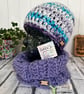Matching Beanie & Snood Set - Image 1