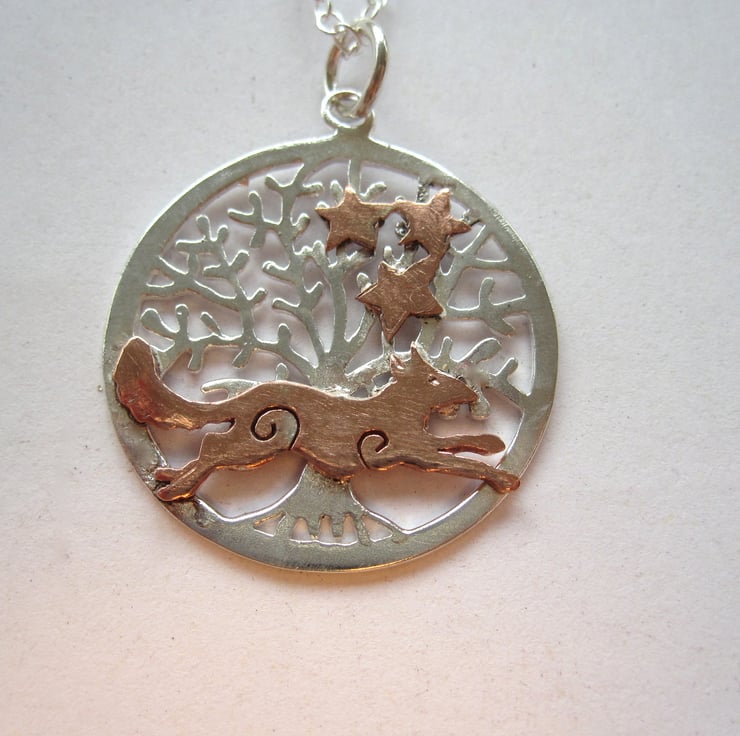 sold out Silver Tree of Life Pendant with Runni... - Folksy