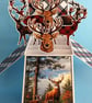 Birthday Card With Stags - Image 1
