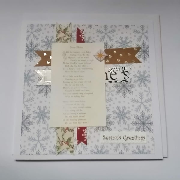 Handmade Christmas Card