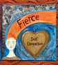 Original 12" painted canvas panel, "Fierce self compassion" - Image 1