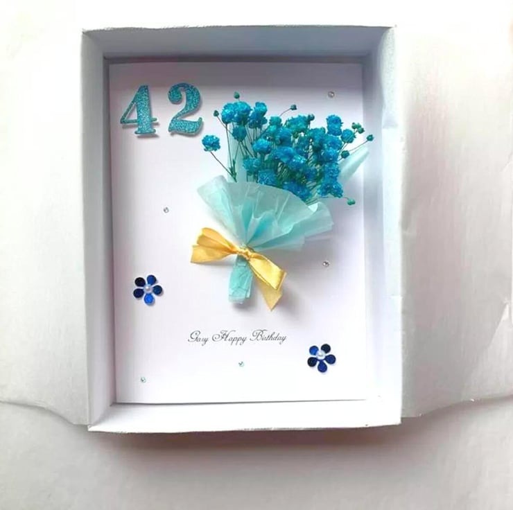 Luxury Personalised Handmade Birthday Card, 3D ... - Folksy