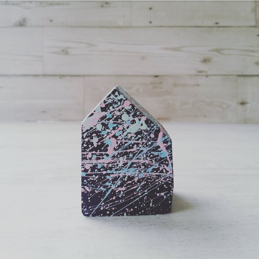 Miniature Wooden House, Expressionist House